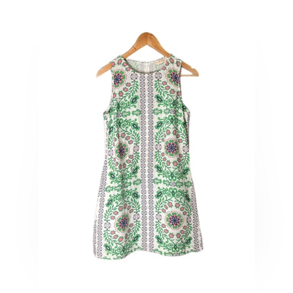 Tory Burch Garden Party Flora Linen Dress Women’s Size XS/US 0-2 - Picture 1 of 5